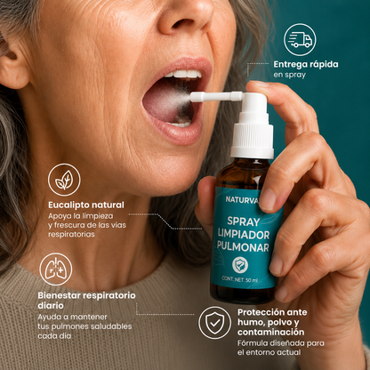 Spray limpiador de pulmons Naturva